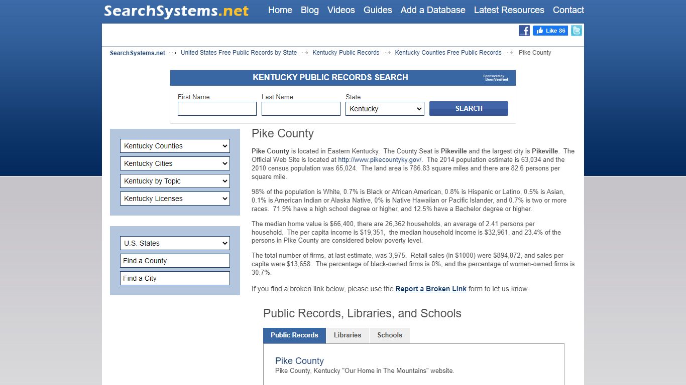 Pike County Criminal and Public Records